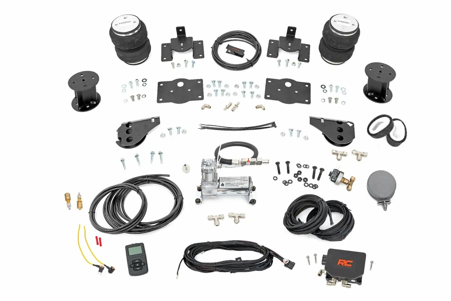 Fits Ram 1500(09-18 &Classic) Air Spring w_compressor Wireless Control 100326WC